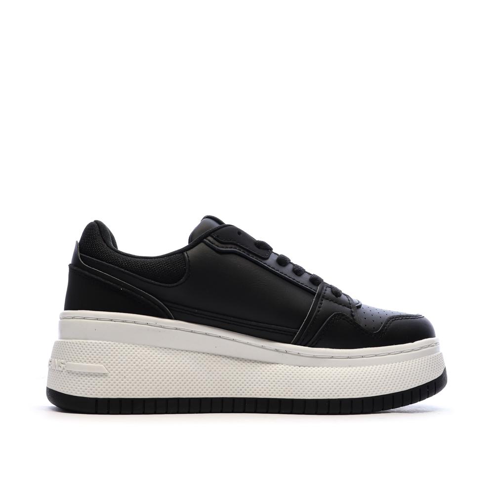 Baskets Noir Femme Tommy Hilfiger Retro vue 3