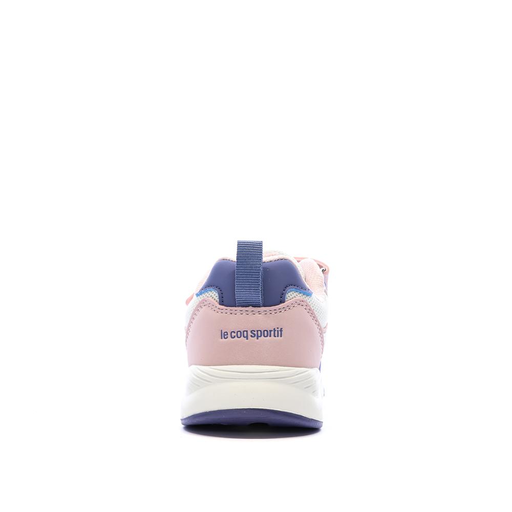Baskets Rose/Bleu Fille Le Coq Sportif Lsc Runner vue 3