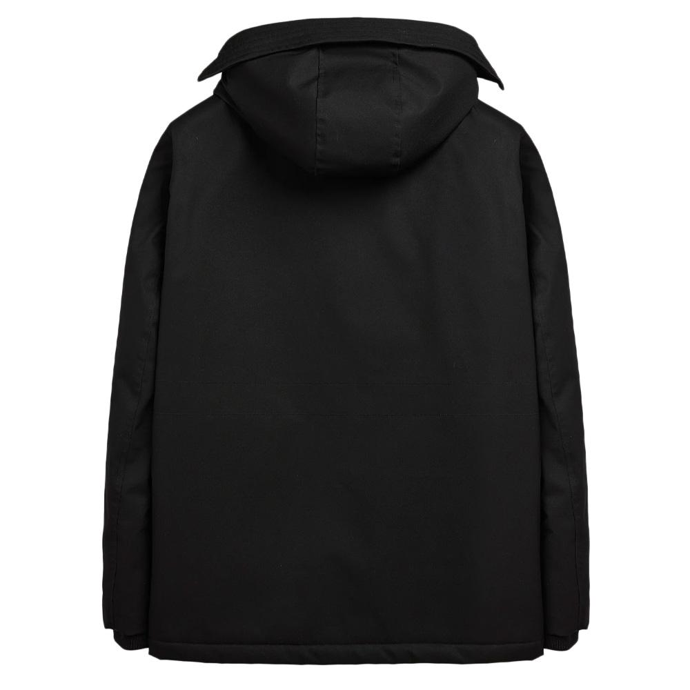 Parka Noir Homme Teddy Smith Donald vue 2