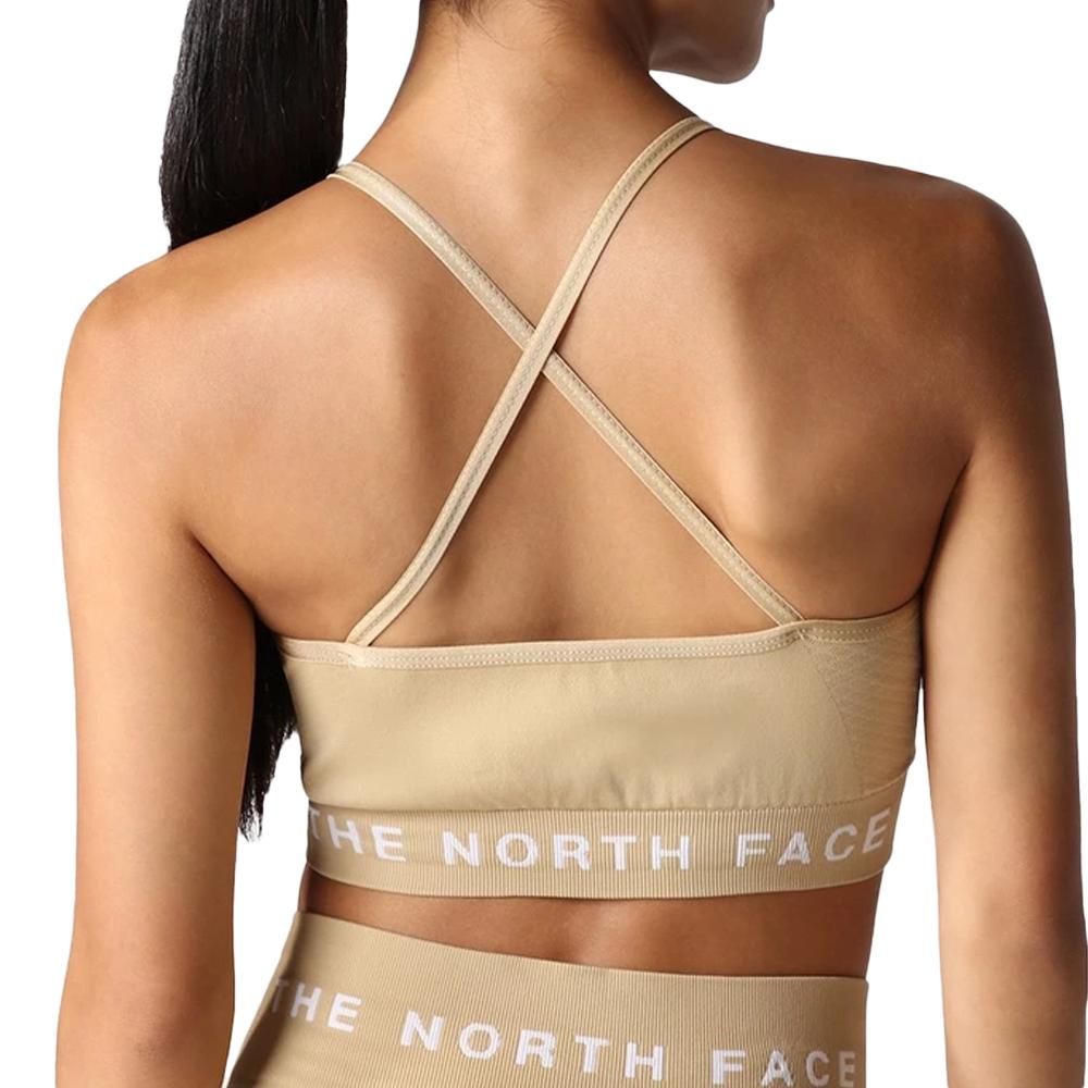 Brassière Beige Femme The North Face Seaml vue 2