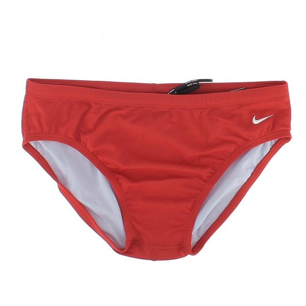 Slip de bain Rouge Garçon Nike NESS9739 pas cher