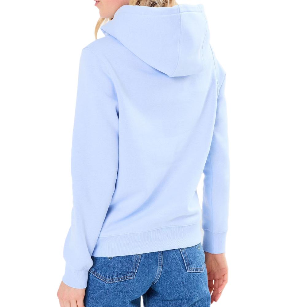 Sweat à Capuche Bleu Femme Tommy Hilfiger Flag vue 2