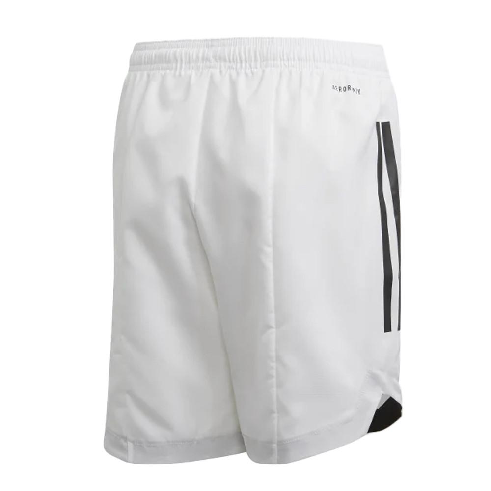 Short de foot Blanc Junior Adidas FI4599 vue 2