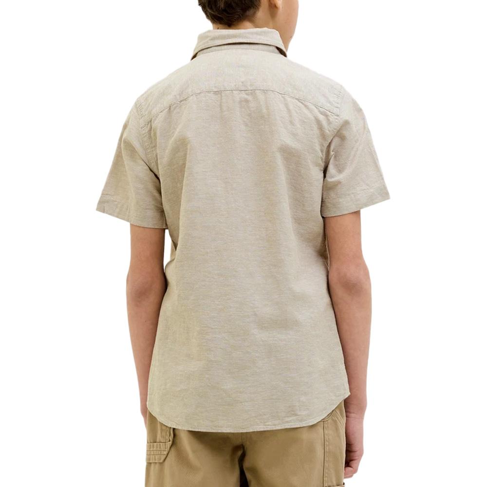 Chemise Beige Garçon Jack & Jones Summer vue 2