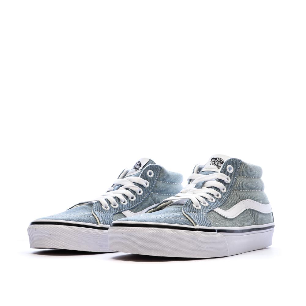 Zapatillas azul vaquero Vans unisex VANS Sk8-mid Reissue ver 6