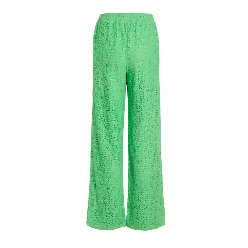 Pantalon fluide Vert Femme Vila Vibegena vue 2