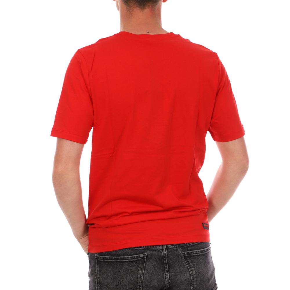 T-shirt Rouge Homme Supreme Grip Greece vue 2