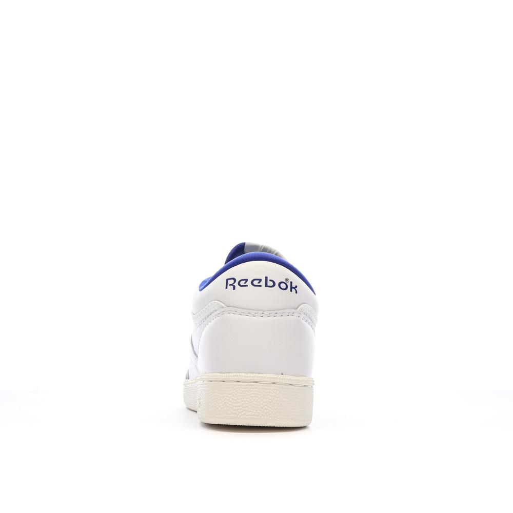 Baskets Blanches/Bleu Homme Reebok Vintage vue 3