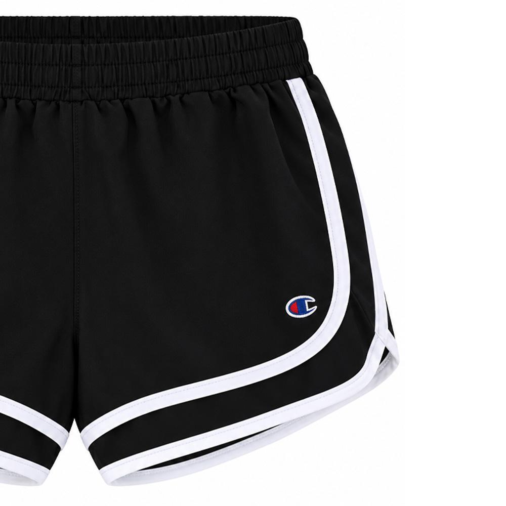 Short Noir Fille Champion Varsity vue 2