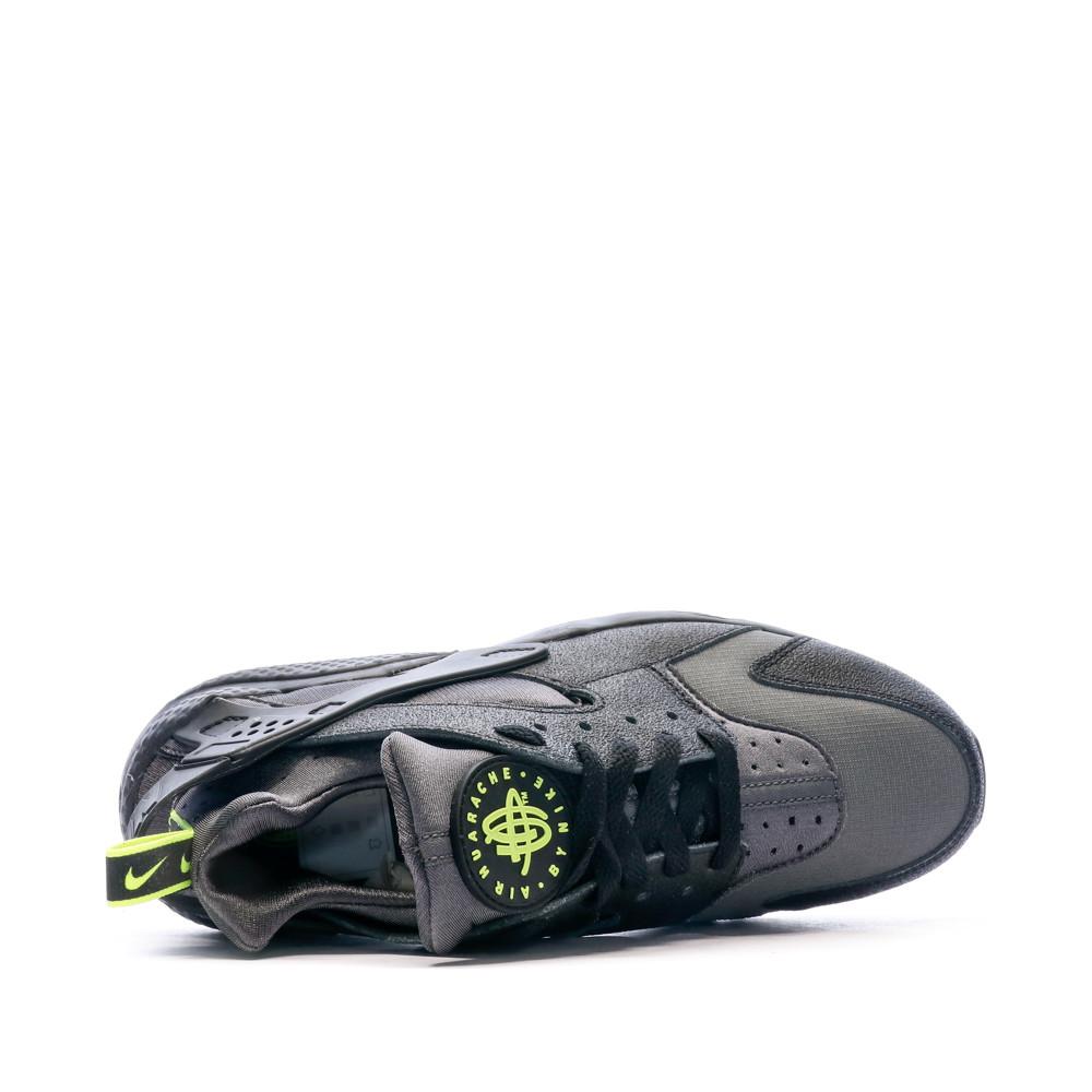 Baskets Noires Homme Nike Air Huarache vue 4