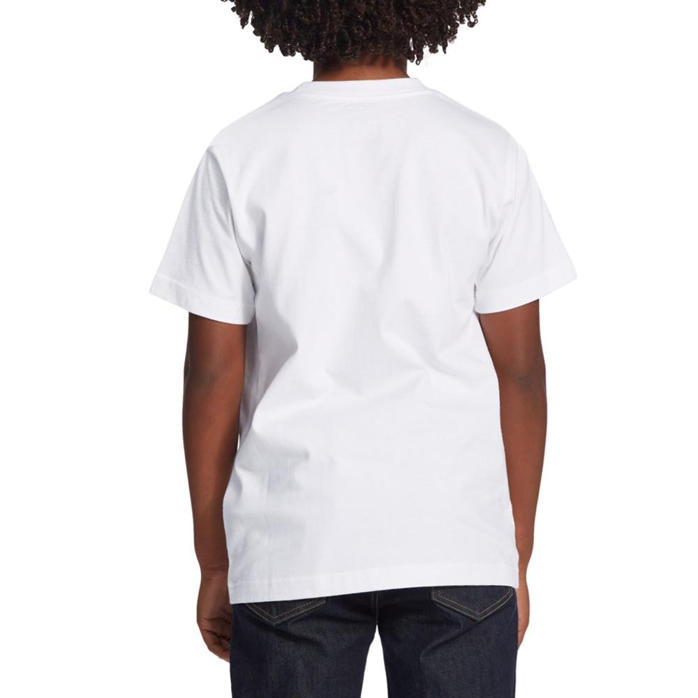 T-Shirt Blanc Garçon DC Shoes DC Star Fill vue 2