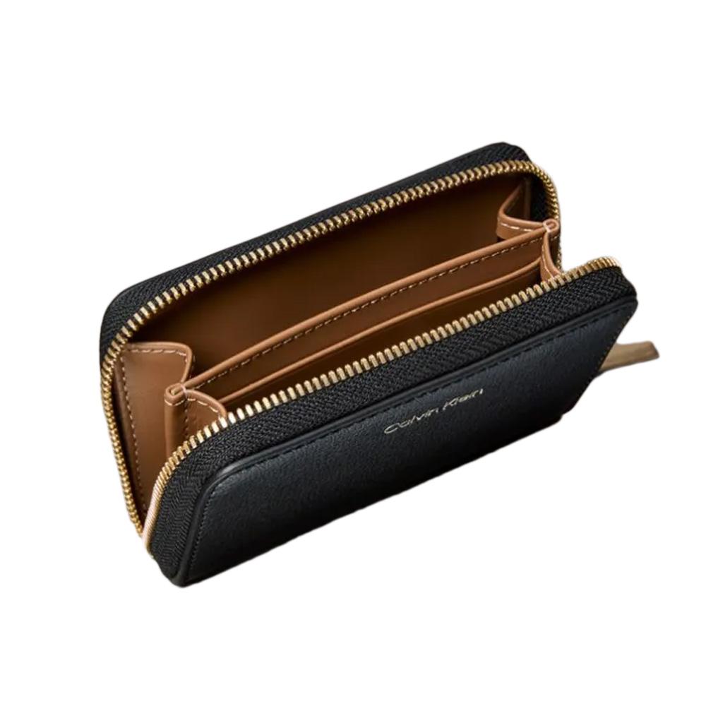 Portefeuille Noir Femme Calvin Klein Jeans Foil vue 3