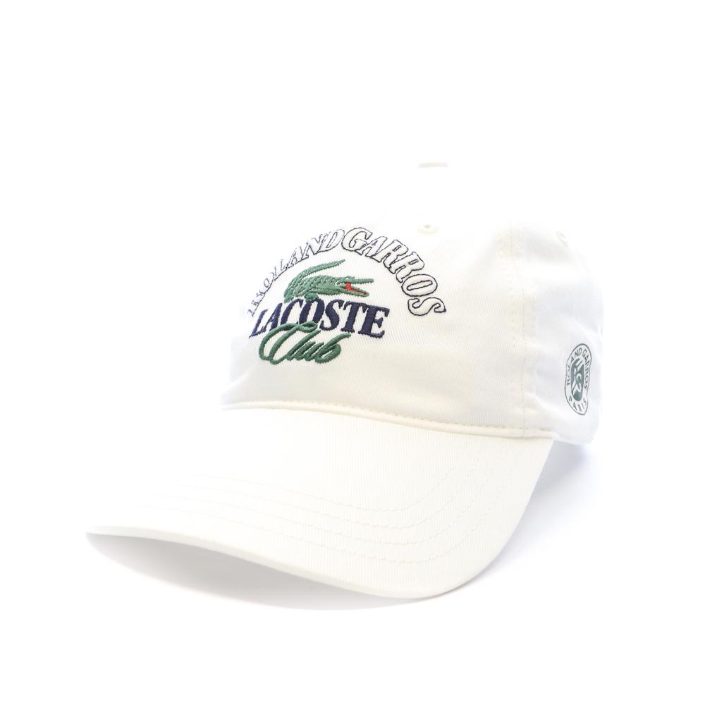 Lacoste Roland Garros Kappe Weiß RK7987 günstig