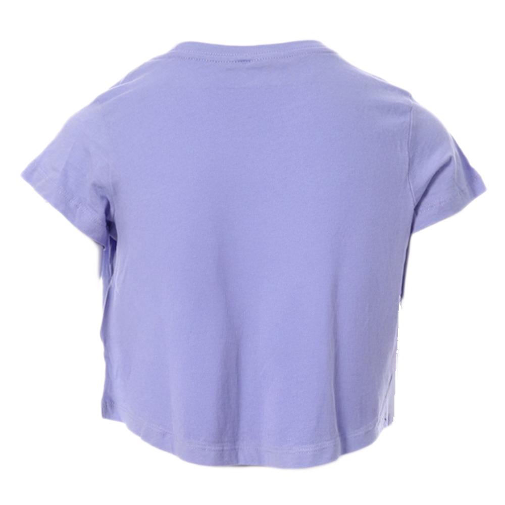 T-shirt Mauve Fille Nike Crop vue 2
