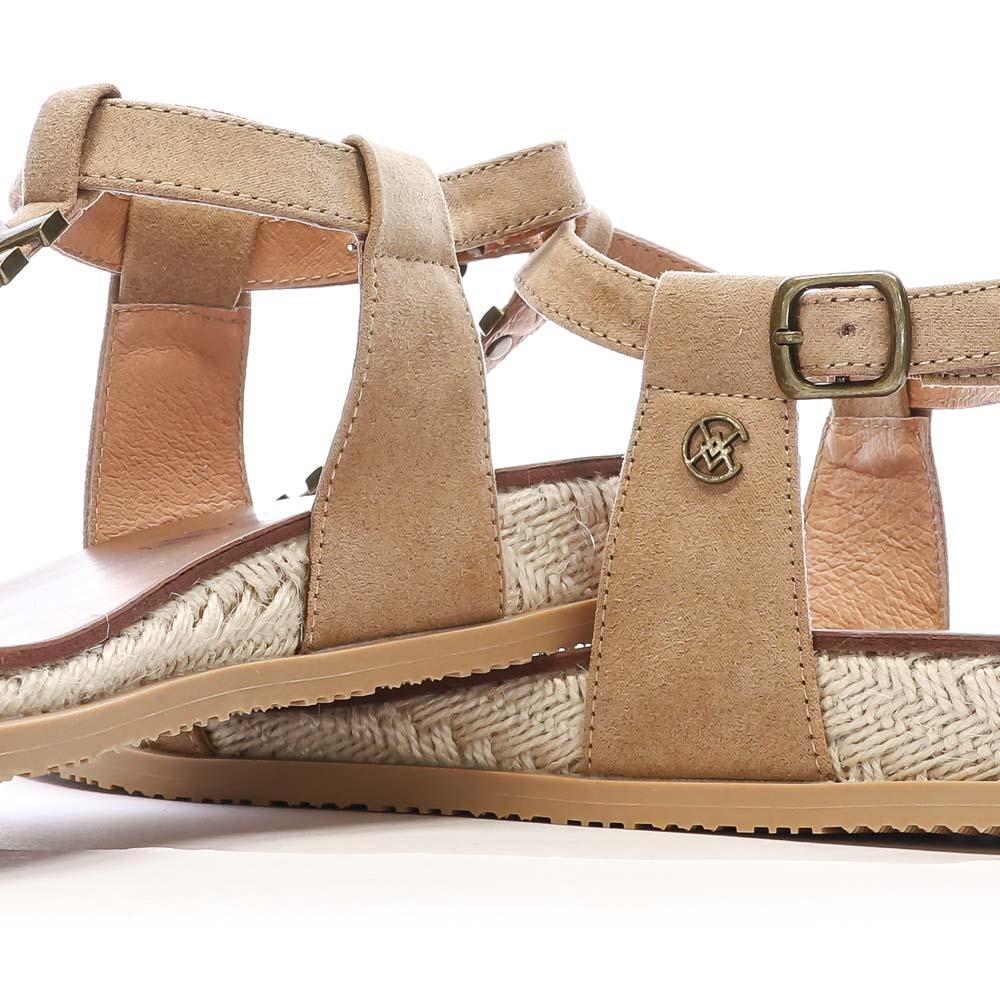 Sandales Taupe Femme Chattawak SARA vue 7