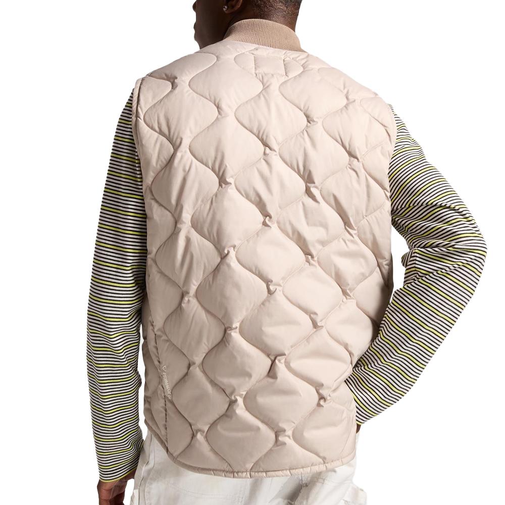 Beige Herren Converse Vest Ansicht 2