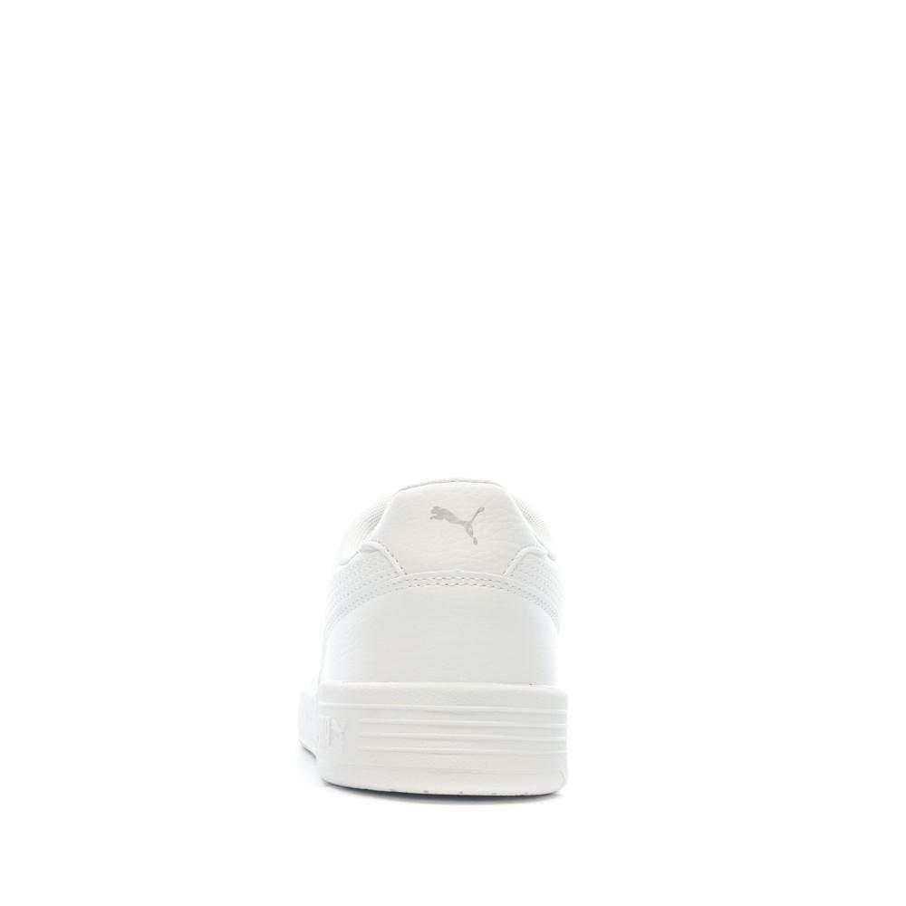 Baskets Blanches Homme Puma Caracal Silver vue 3