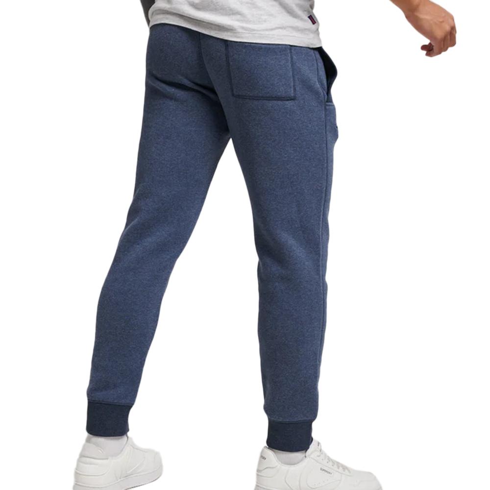 Jogging Bleu Homme Superdry Vintage vue 2