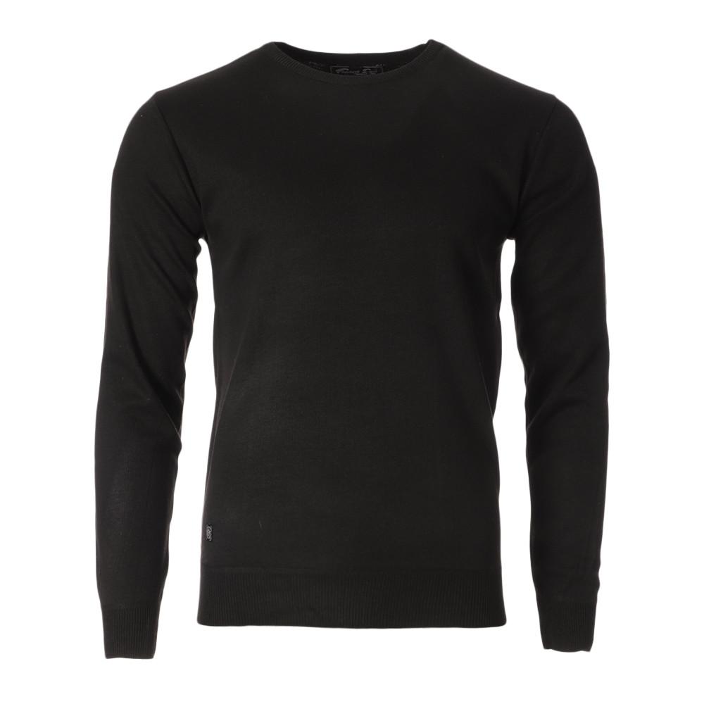 Pull Noir Homme RMS26 RDC Basic pas cher