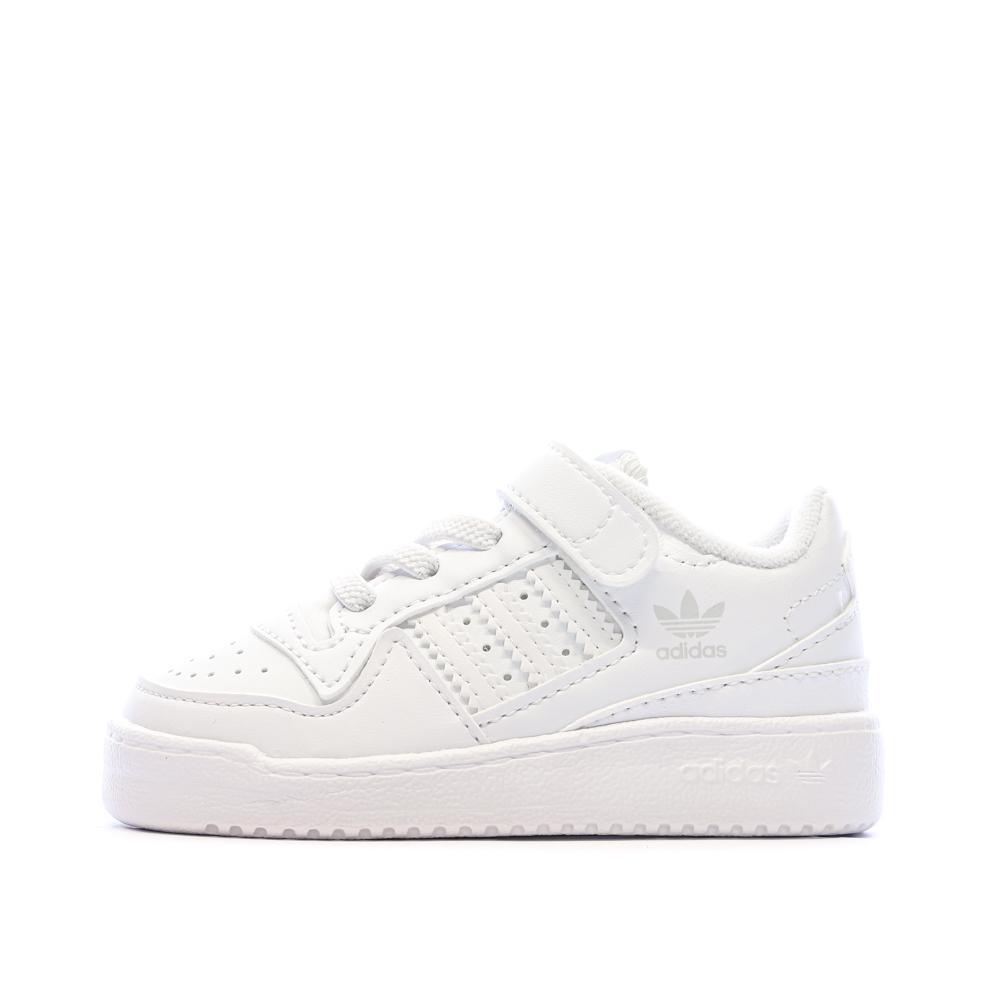 Baskets Blanches Garçon Adidas Forum Lows pas cher