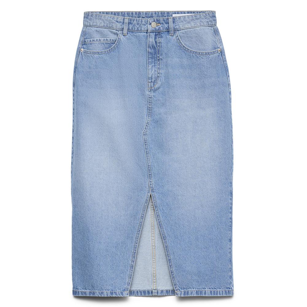 Jupe en Jean Bleu Femme Vero Moda Elfi pas cher