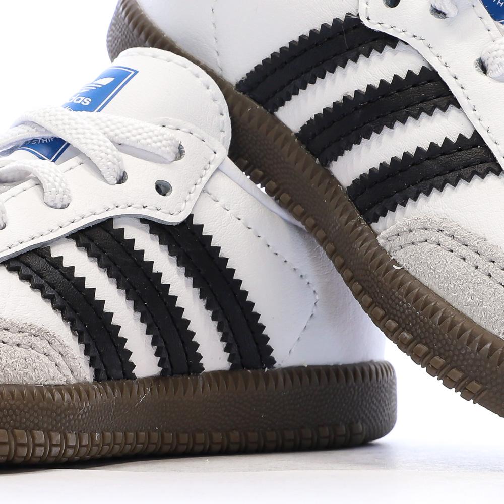 Zapatillas blancas para bebé/niño Adidas Samba OG Cf El I ver 7
