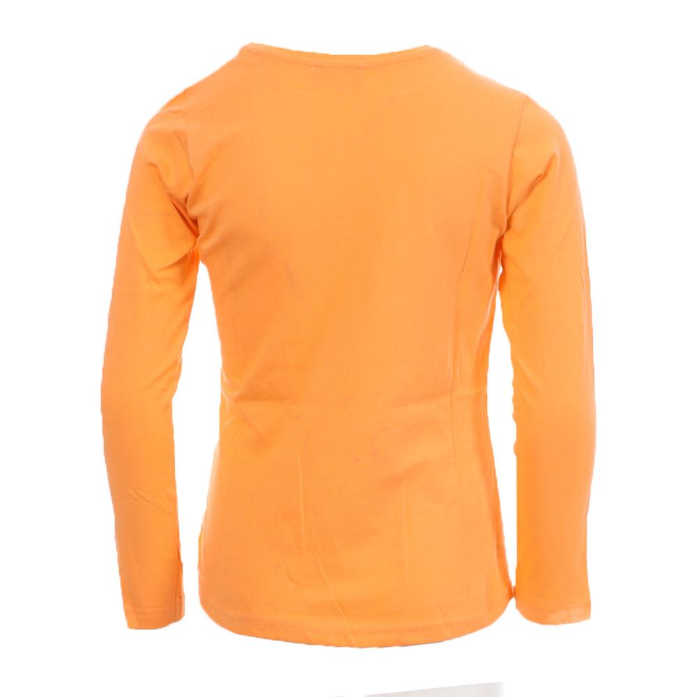 T-shirt Orange Fille Naf Naf 4051 vue 2