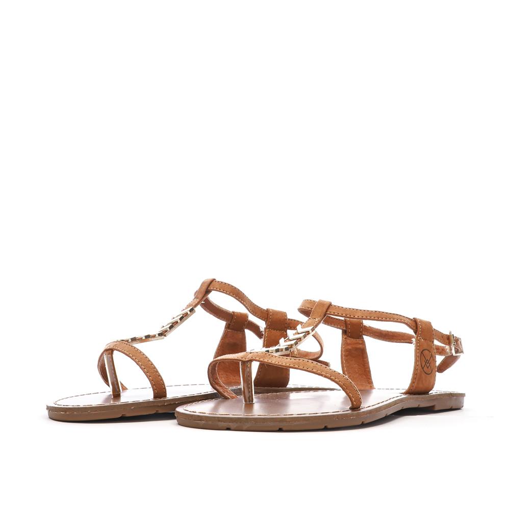 Sandales Camel Femme Chattawak PETUNIA vue 6