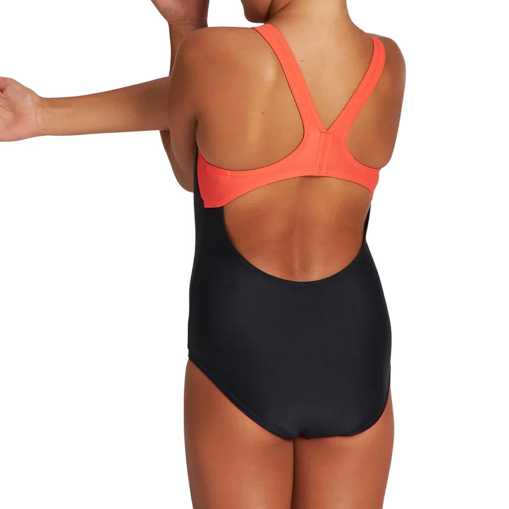Maillot de bain Noir/Rose Fille Arena Trick vue 2