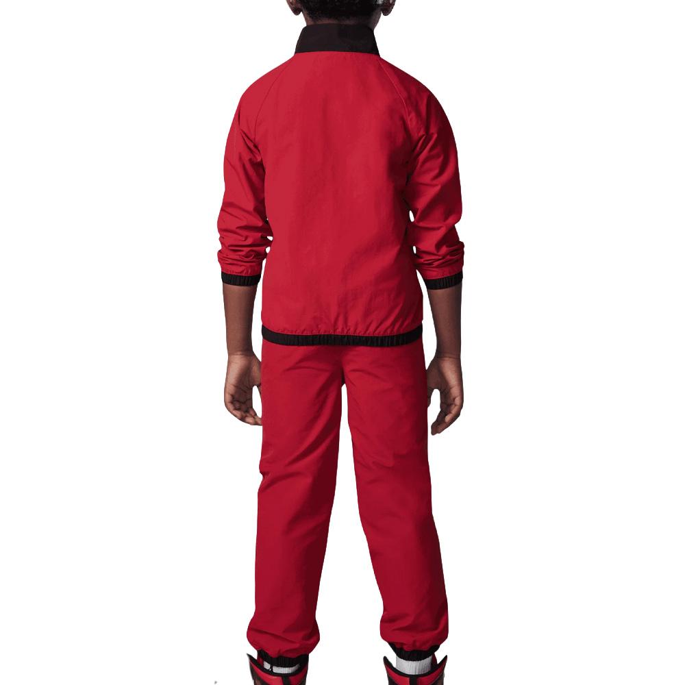 Survêtement Noir/Rouge Garçon Nike Jdn Wind vue 2