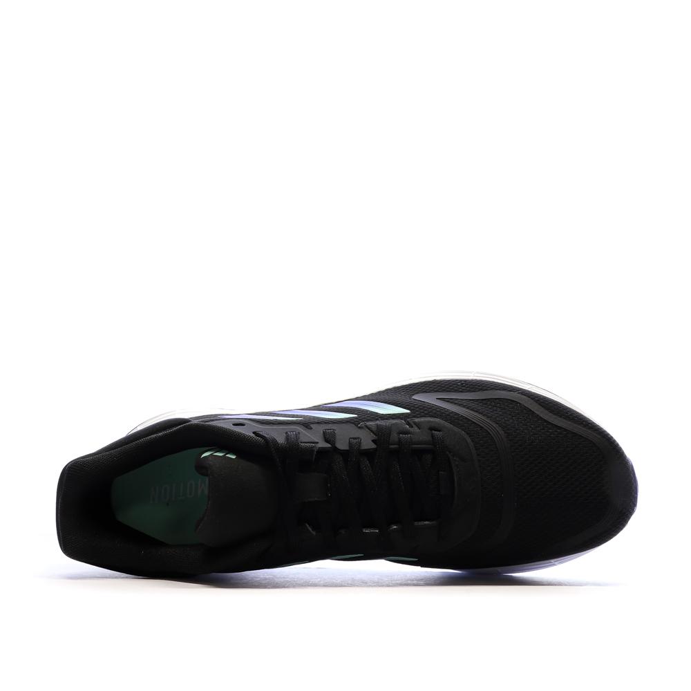 Chaussures de Running Noir/Bleu Homme Adidas Duramo 10 vue 4