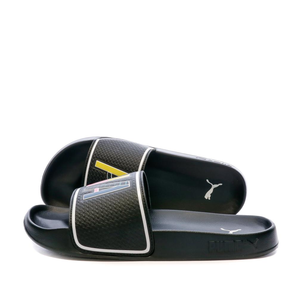 Claquettes Noir Homme Puma Leadcat 2.0 pas cher
