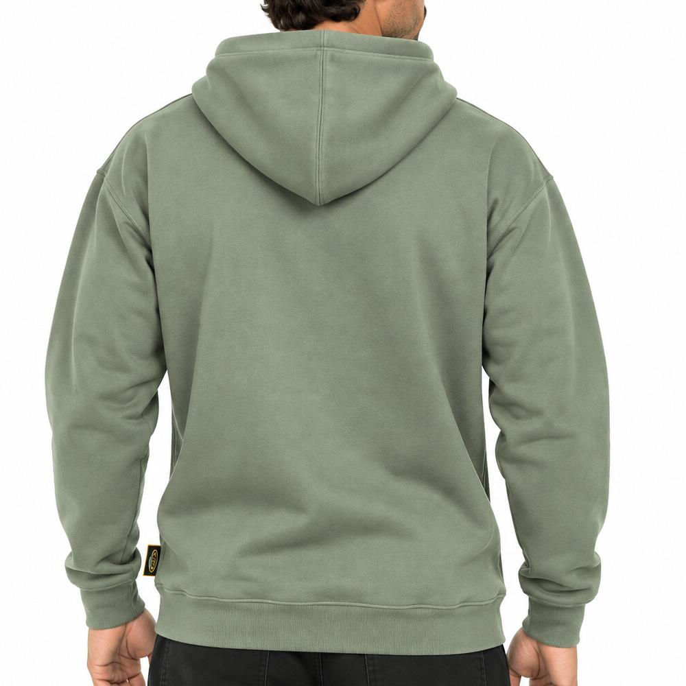 Sudadera con capucha verde para hombre DDP 1DD ver 2
