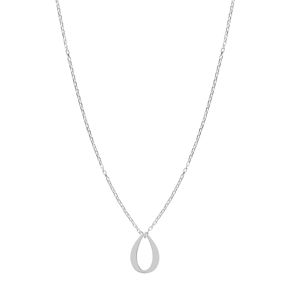 Collier Argenté Clio Blue Mado vue 2
