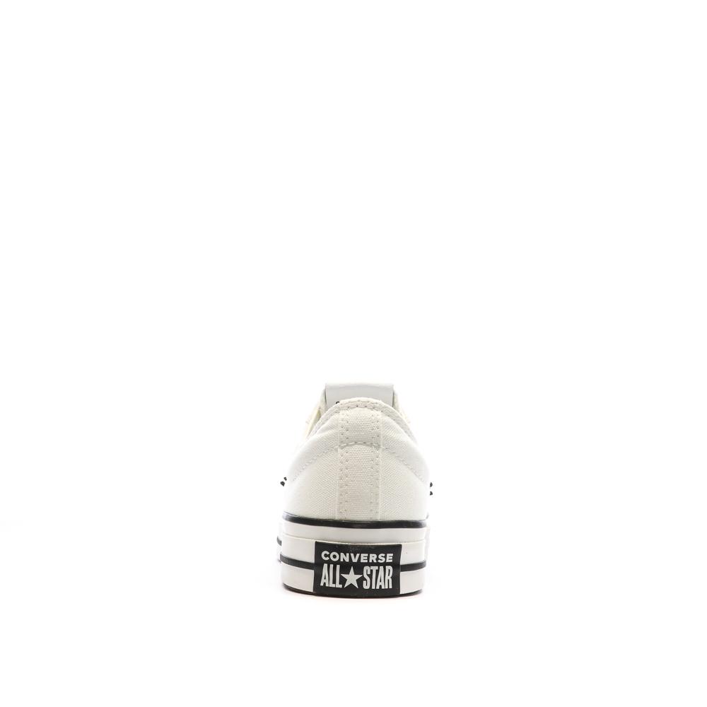 Baskets Blanches Homme Converse Star Player 76 vue 3