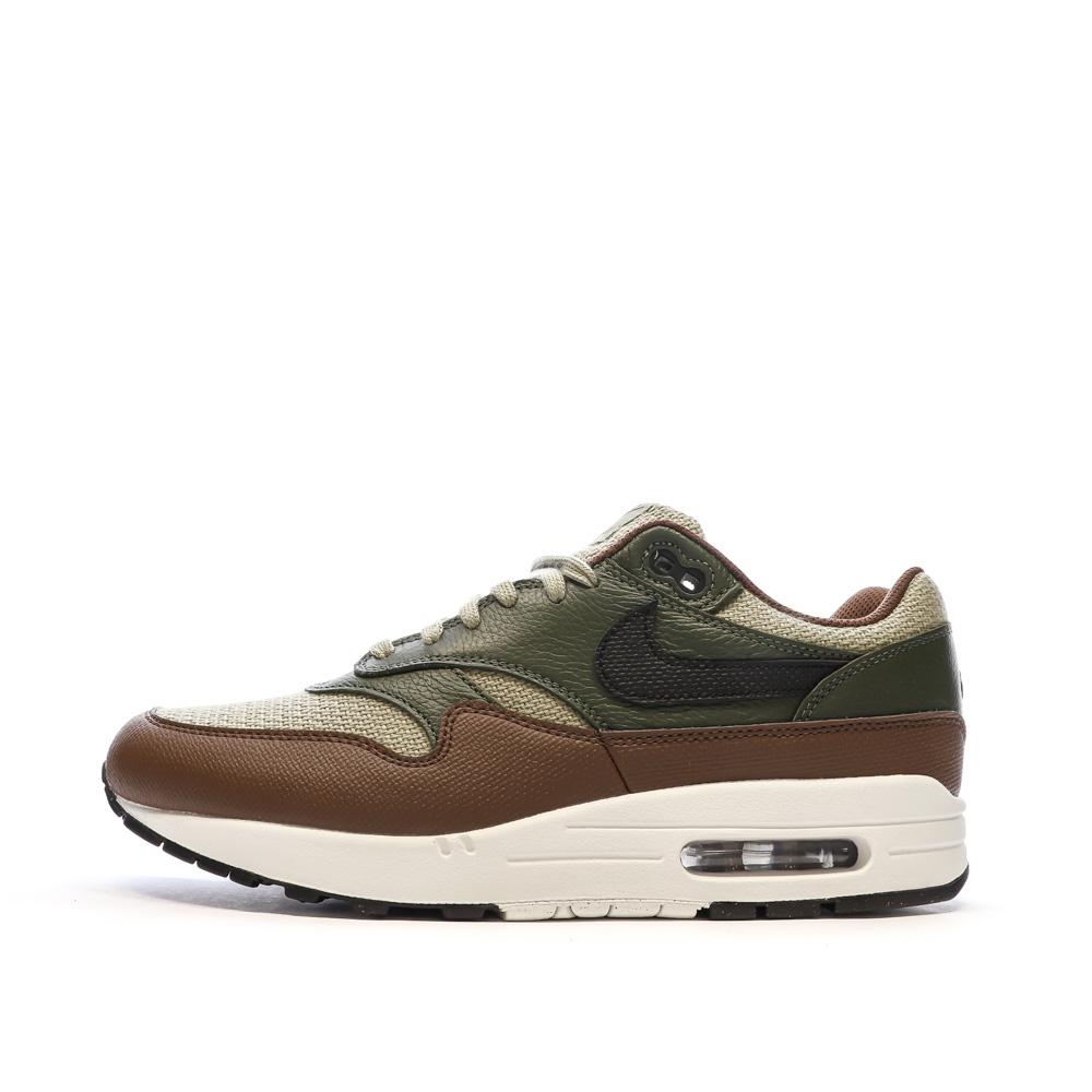 Baskets Kaki Homme Nike Air Max 1 pas cher
