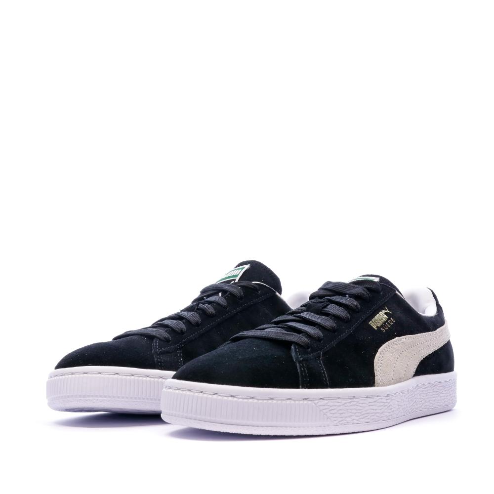 Baskets Noir Femme Puma Suède Classic + vue 6