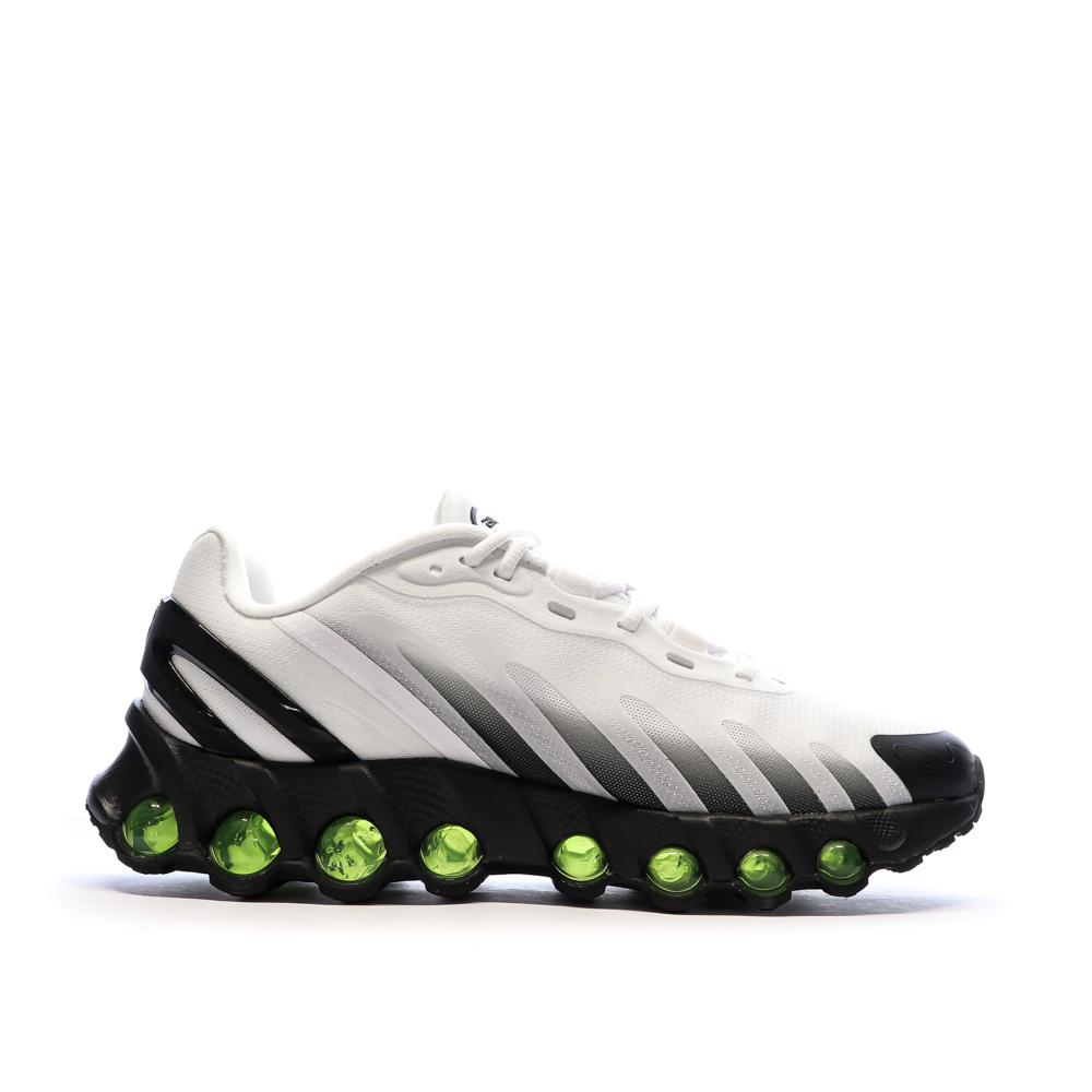 Baskets Blanches/Kaki Homme Nike Air Max Dn 8 vue 2