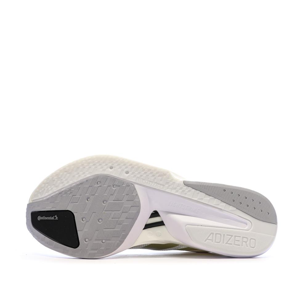 Chaussures Running Blanc/Doré Adidas Adizero Boston 13 vue 5