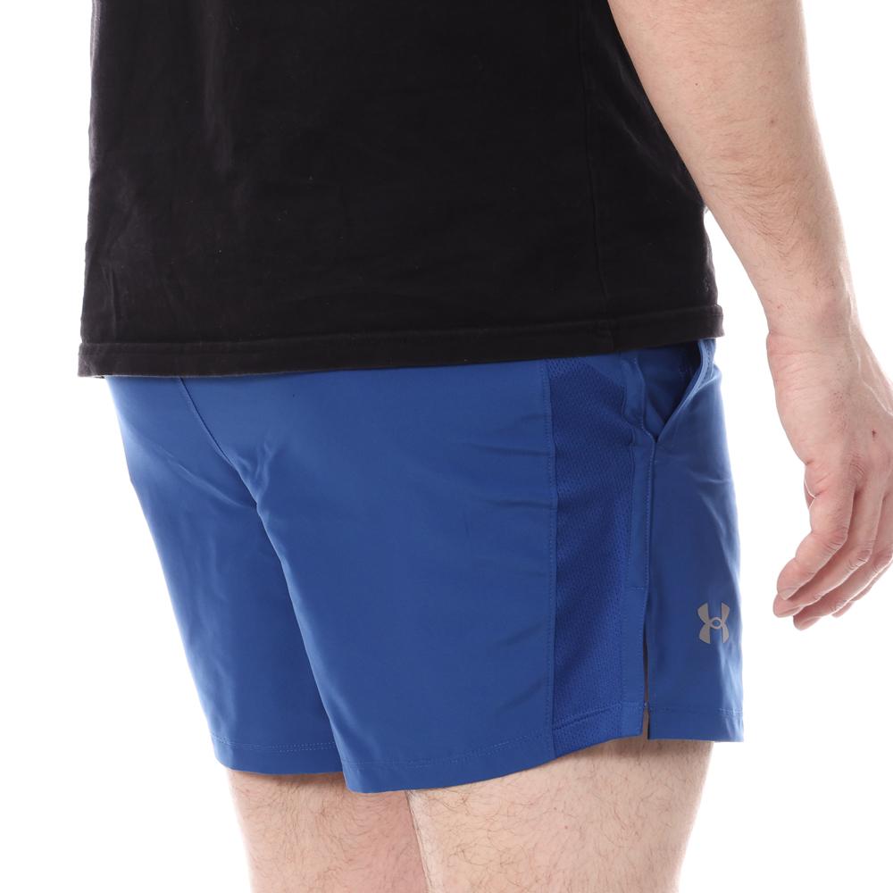 Short Bleu Homme Under Armour Core+ vue 2