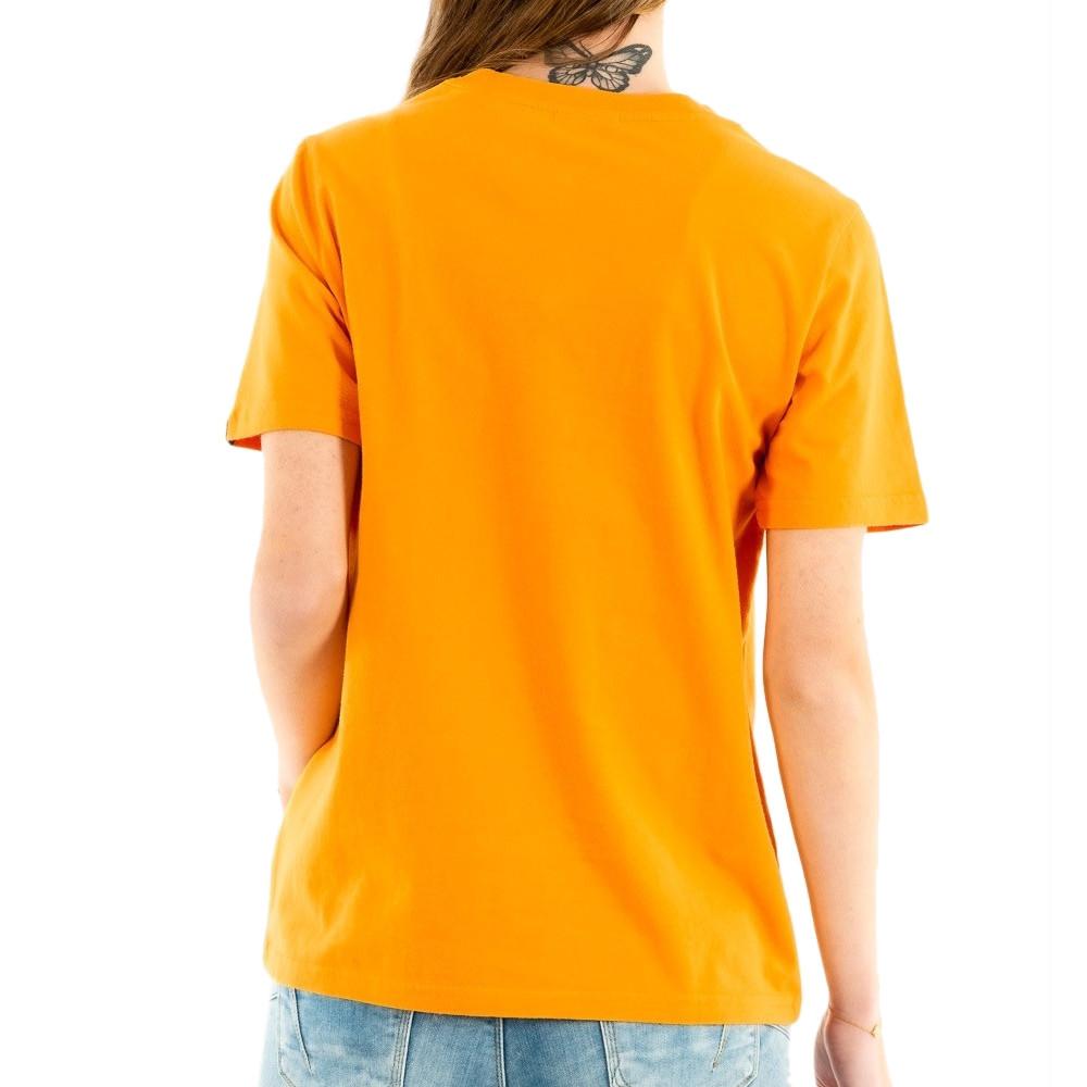 T-shirt Orange Femme Superdry Tee vue 2