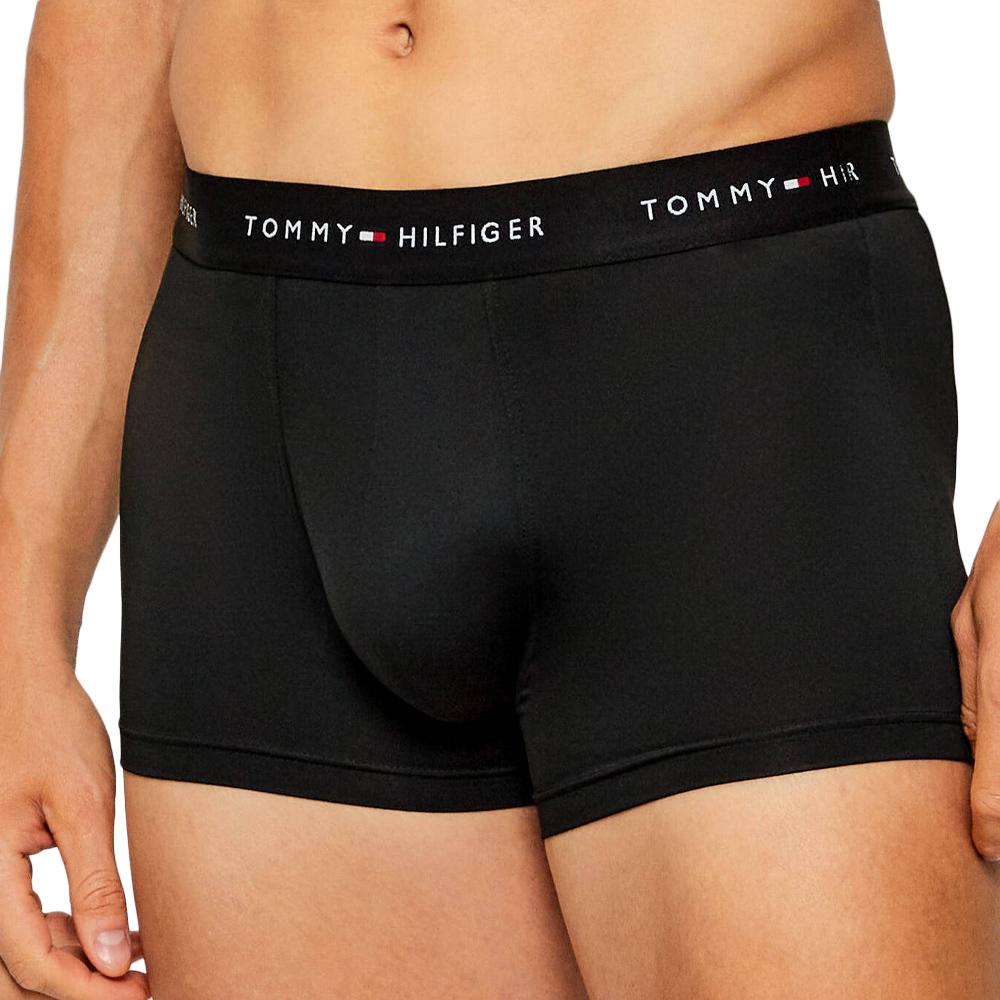 x3 Boxers Noir Homme Tommy Hilfiger Trunkss Dtm vue 2
