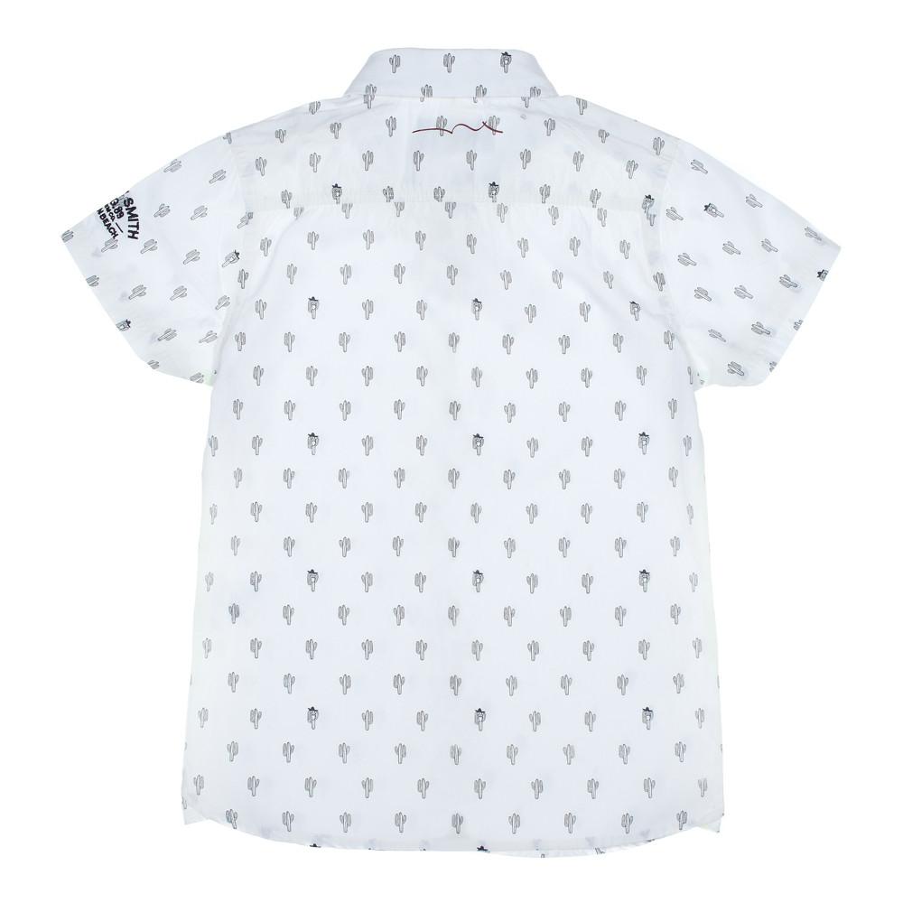Chemise blanche garçon Teddy Smith C-Willy Jr vue 2