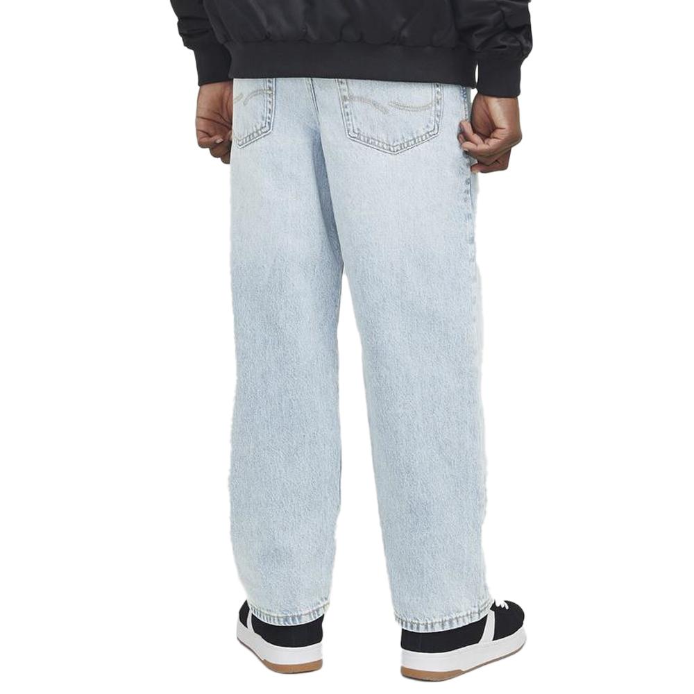 Jean Baggy Bleu Garçon Jack & Jones Alex 12275364 vue 2