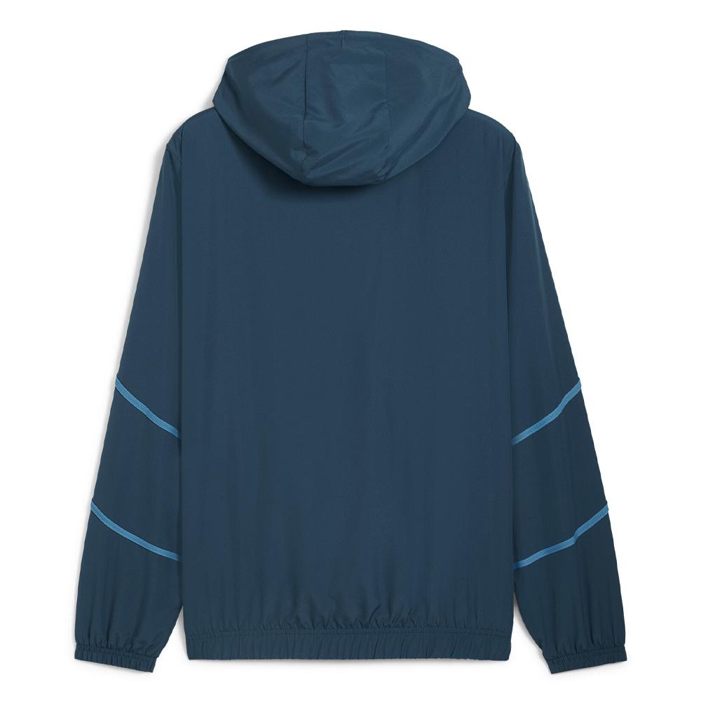 OM Veste Prematch Bleu Homme Puma 24/25 vue 2