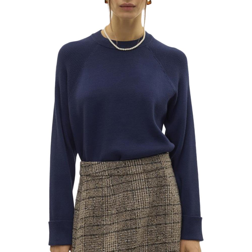 Pull Marine Femme Vero Moda Gold pas cher