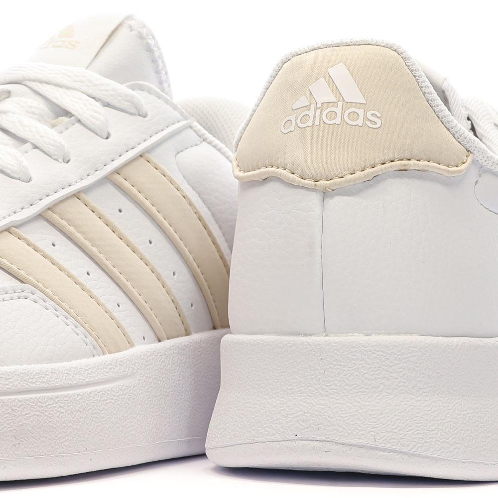 Baskets Blanches/Beige Femme Adidas Breaknet 2.0 vue 7