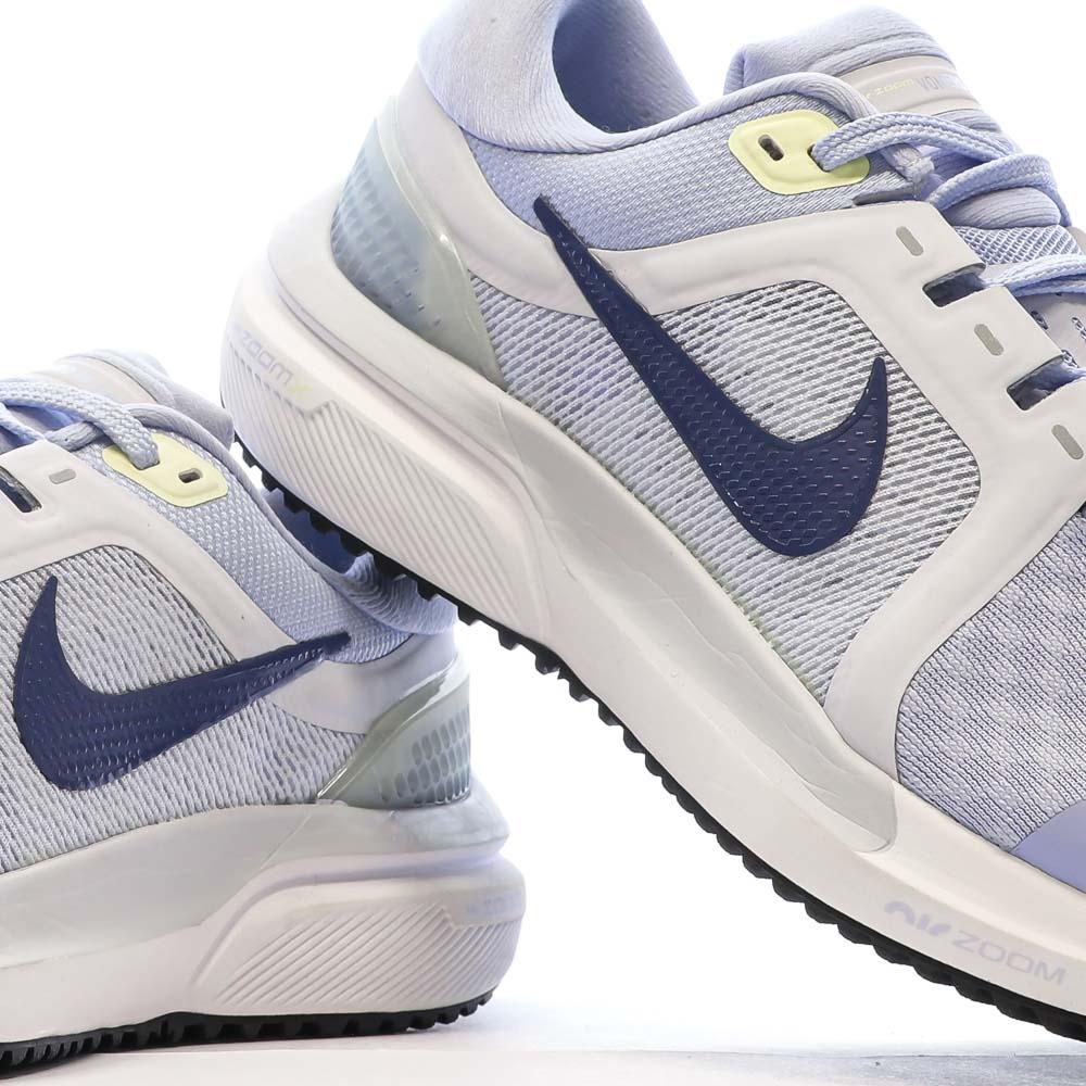 Chaussures de Running Bleues Femme Nike Air Zoom Vomero 16 vue 7