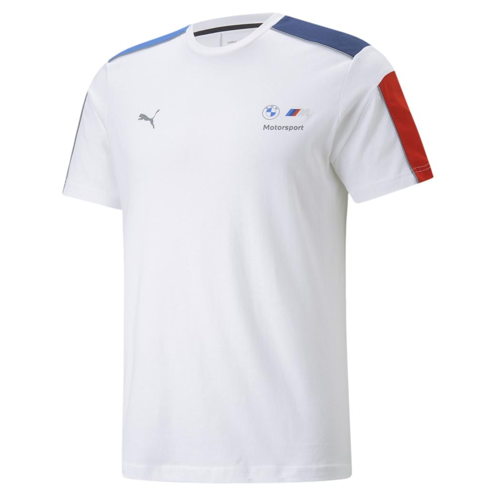 T-shirt Blanc Homme Puma Bmw Mms Mt7 pas cher