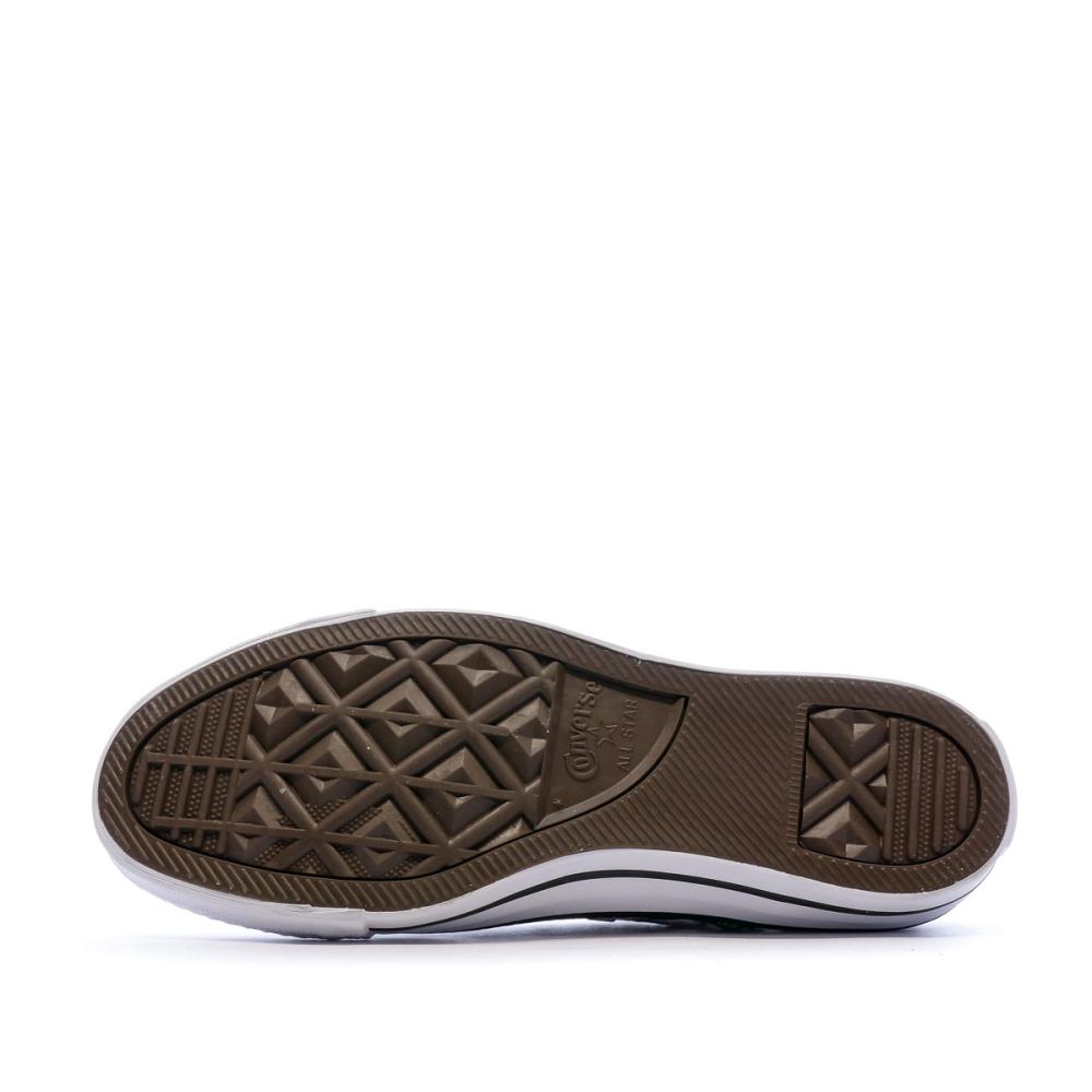 Baskets Rose/Blanche Femme Converse OX vue 5